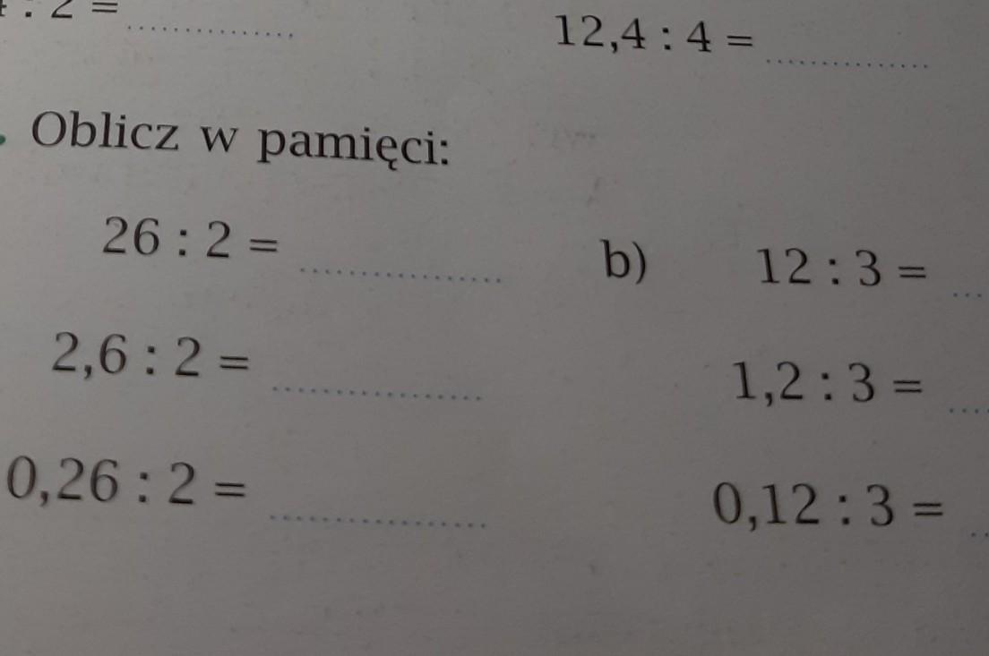 dzielenie ulamkow dziesietnych przez liczby naturalne plis plis plis Dzielenie Ulamkow Dziesietnych Przez Liczby Naturalne