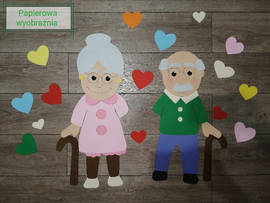 Dzień babci i dziadka dziadków gazetka szkolna | Trzebieszów | Kup Gazetka ścienna Na Dzień Babci I Dziadka