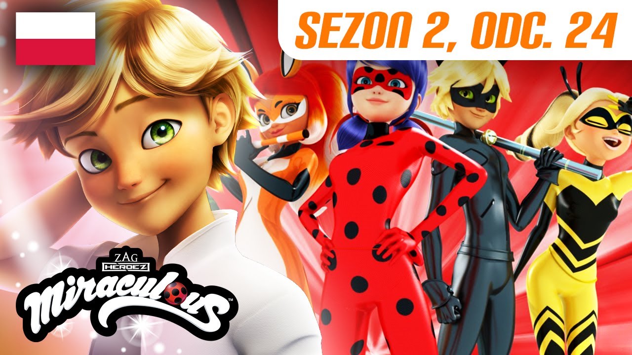 🐞 DZIEŃ BOHATERÓW 1 – Cały Odcinek PO POLSKU 🇵🇱| Sezon 2 Odc. 24 Miraculum Biedronka I Czarny Kot Po Polsku Sezon 2