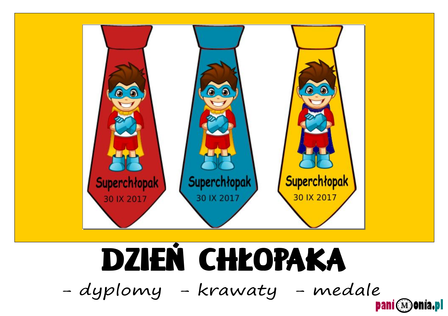 Dzień Chłopaka - medale i dyplomy oraz wiele, wiele więcej! To wszystko Pomysly Na Klasowy Dzien Chlopaka