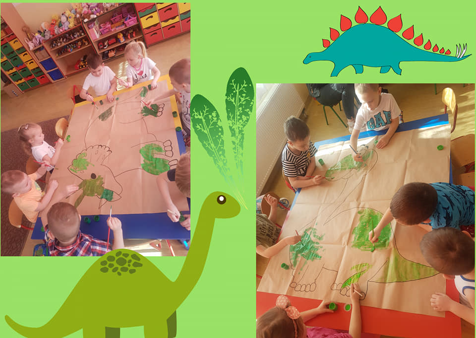Dzień Dinozaura – przedszkole – Szkoła Podstawowa im. 2 Pułku Ułanów Dzien Dinozaura W Przedszkolu Sprawozdanie