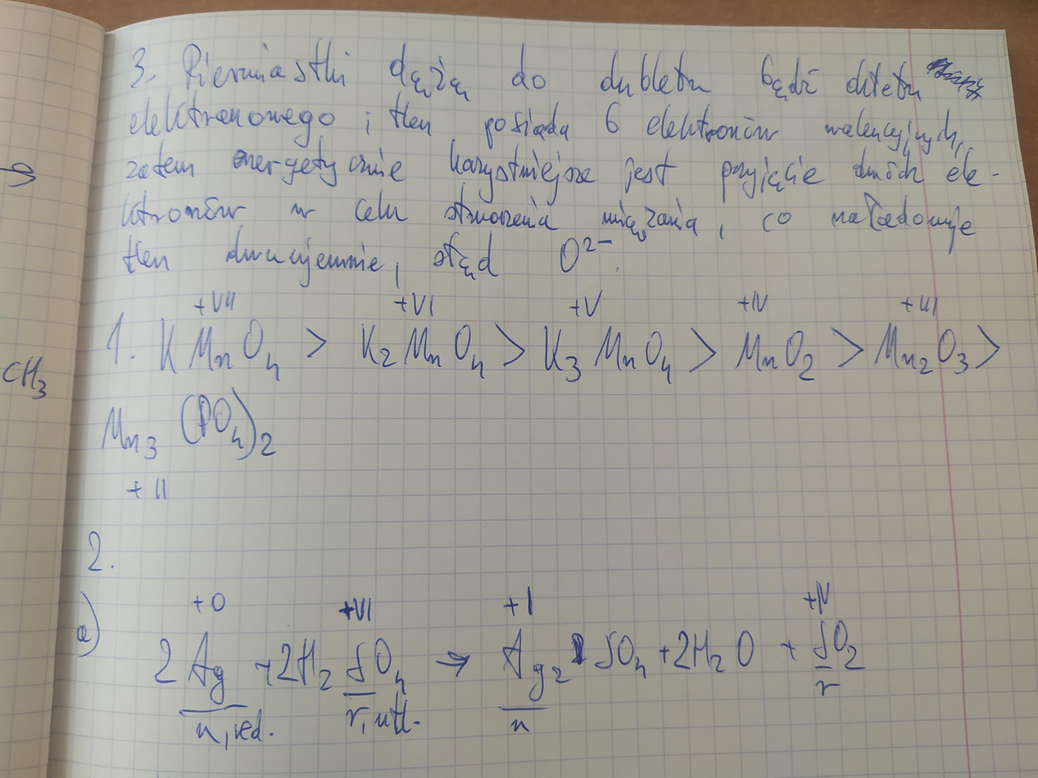 Dzień Dobry, rozwiązałby mi to ktoś ¿ Uszereguj związki chemiczne o Wiązania Chemiczne I Oddziaływania Międzycząsteczkowe Sprawdzian