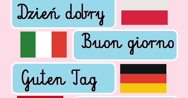 Jak Się Mówi Dzień Dobry Po Angielsku