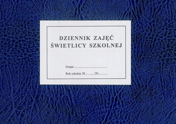 Dziennik zajęć świetlicy szkolnej A4 Typograf (DZI-038) • Cena, Opinie Przykładowe Wpisy Do Dziennika świetlicy Szkolnej Chomikuj