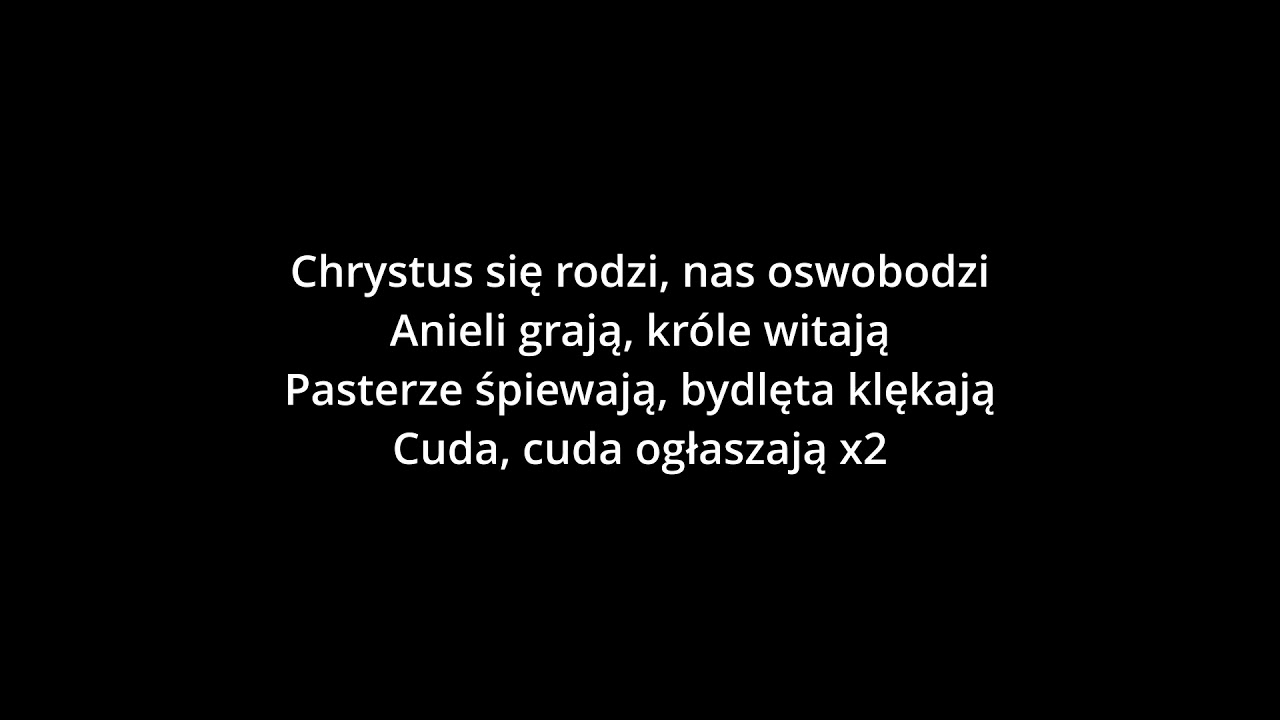 Dzisiaj W Betlejem Tekst Pdf