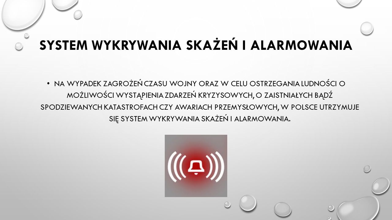 EDB ostrzeganie alamrowe - ppt pobierz System Wykrywania I Alarmowania Edb