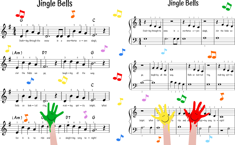 Eenvoudige Piano Bladmuziek voor Kinderen: 55 Piano Liedjes voor Piano Liedjes Voor Beginners