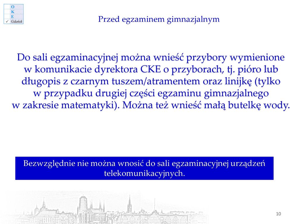 Egzamin gimnazjalny w roku szkolnym 2016/ ppt pobierz Egzamin Gimnazjalny Fizyka Trening Przed Egzaminem