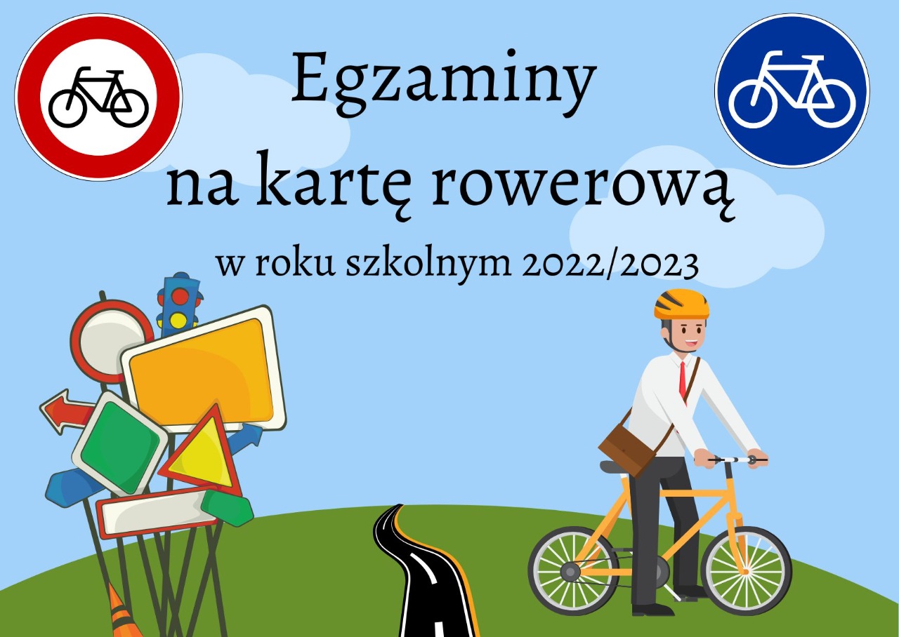 Egzamin na kartę rowerową w roku szkolnym 2022/2023 - Szkoła Podstawowa Egzamin Na Kartę Rowerową Poza Szkoła
