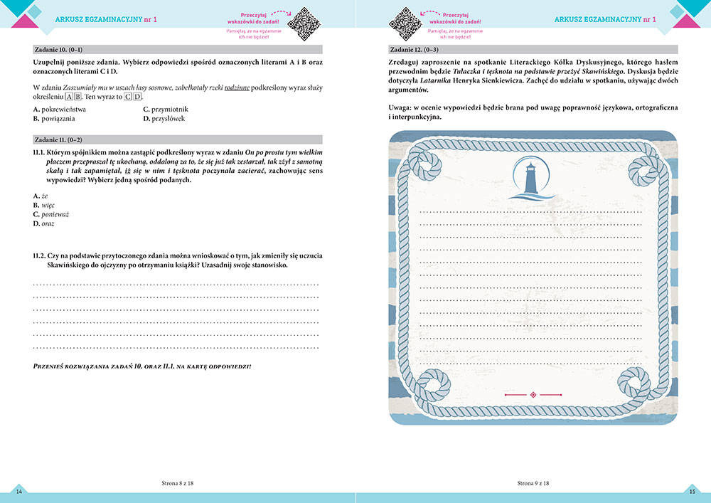 Egzamin ósmoklasisty Arkusze Pdf Polski