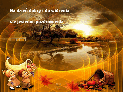 Ekartka Jesienne pozdrowienia | E-kartki.net.pl Jesienne Kartki Na Powitanie Dnia
