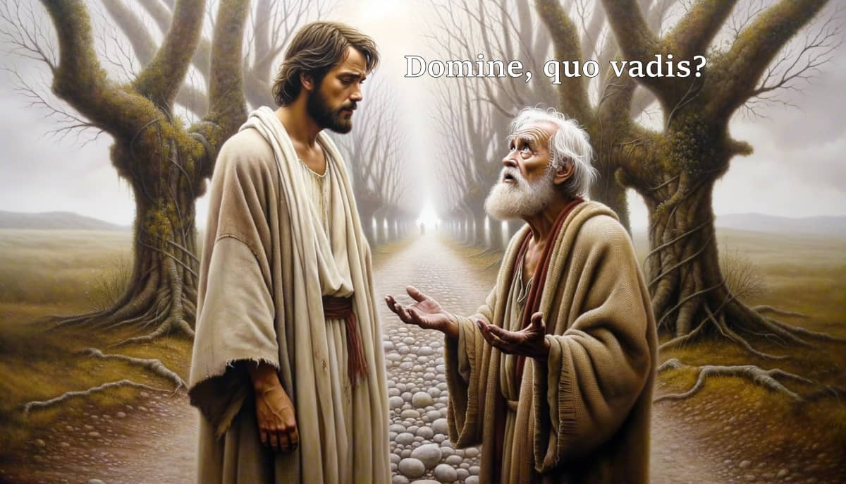 El significado de Quo Vadis y su origen | El Diario Humano Quo Vadis Domine Co To Znaczy