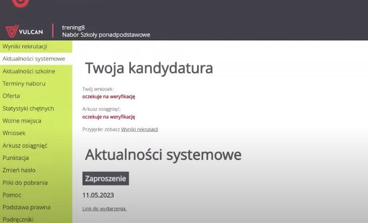 Elektroniczna rekrutacja do szk贸艂 ponadpodstawowych na platformie Vulcan Lodzkie Edu Com Pl Kandydat Vulcan