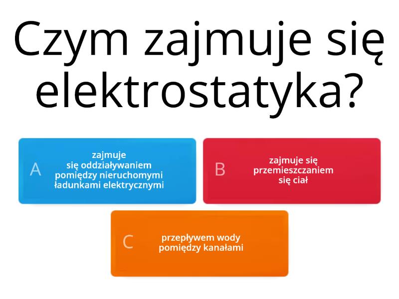 Fizyka Klasa 8 Elektrostatyka Test