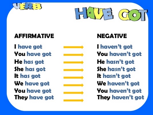ELEMENTARY 1 AT ESPE: Have got / Has got Exercises Have Got Has Got Exercises