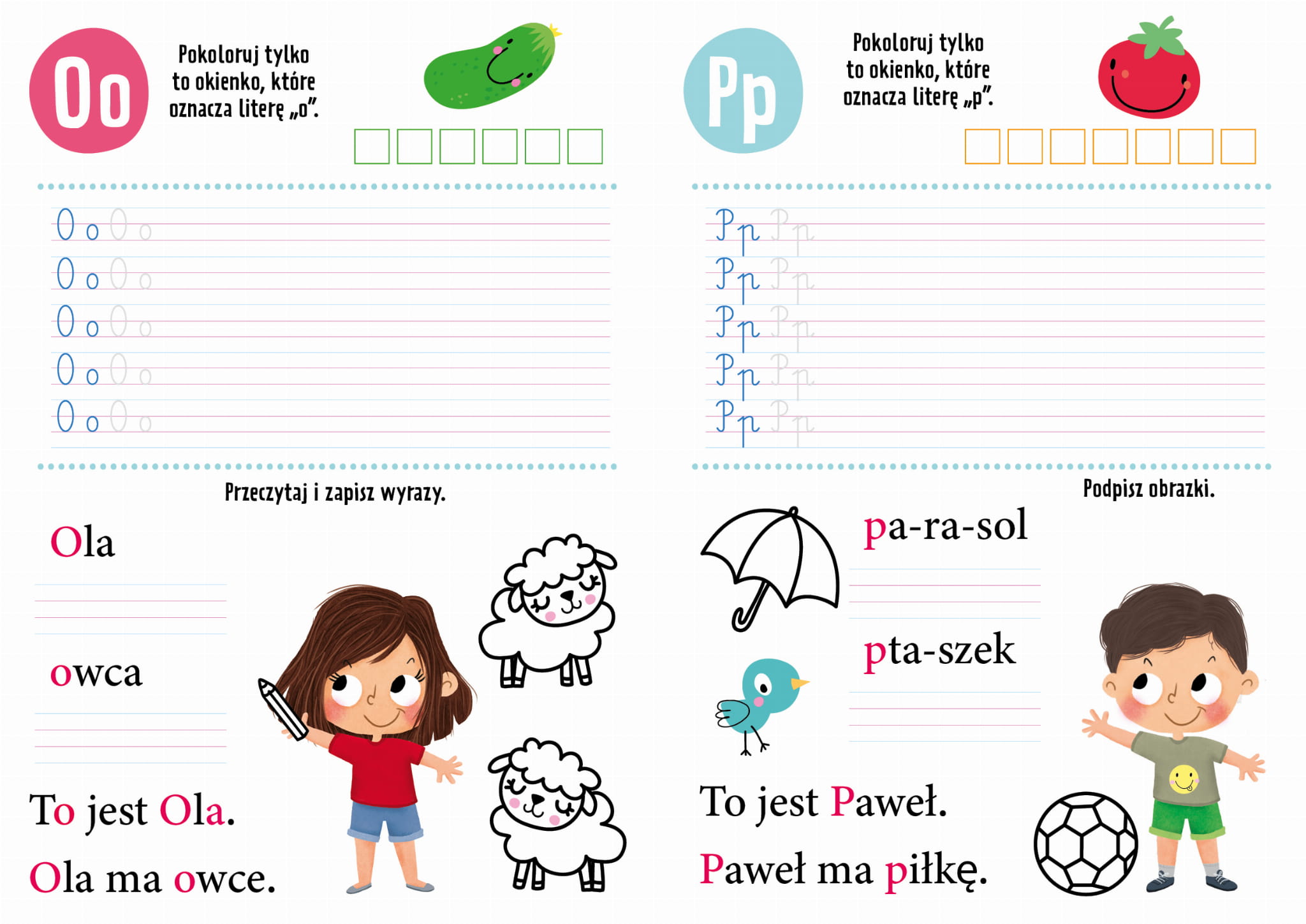 ELEMENTARZ. ĆWICZENIA W PISANIU I CZYTANIU BOOKS AND FUN Karty Pracy Klasa 2 Nasz Elementarz