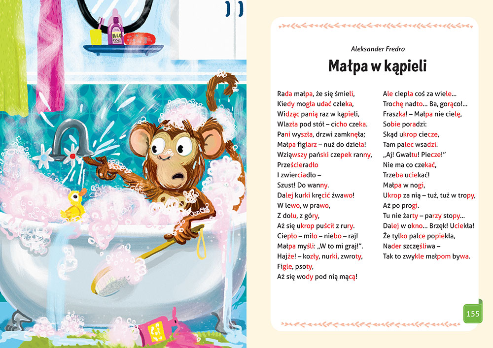 Elementarz - czytamy bajki metodą sylabową - klasyka bajek i wierszy Bajki Dla 3 Latka Do Czytania