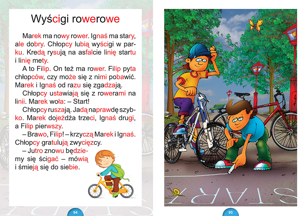 Elementarz - czytamy metodą sylabową (twarda oprawa) - interesujące i Czytanki Dla Pierwszoklasisty Do Druku