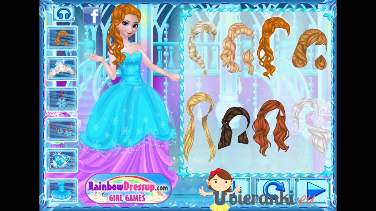 Elsa | Kraina Lodu | Anna | Frozen | Gry dla dziewczyn | Ubieranki Gry Dla Dziewczyn W Wieku 16 Lat