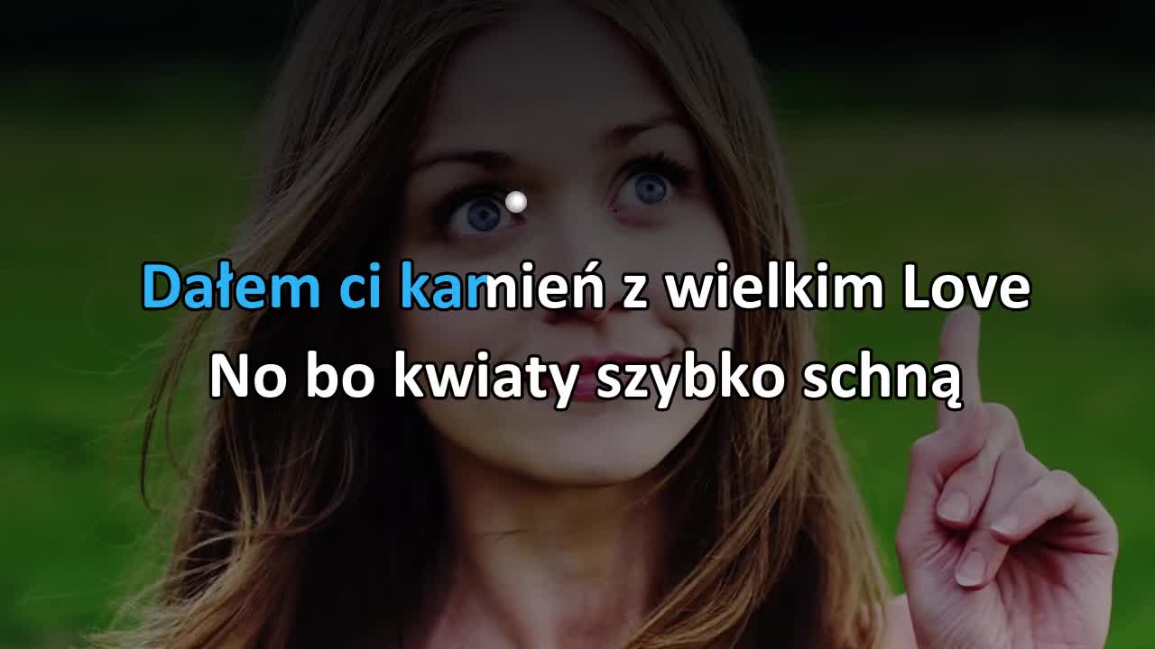 Piosenka Kamień Z Napisem Love Z Tekstem