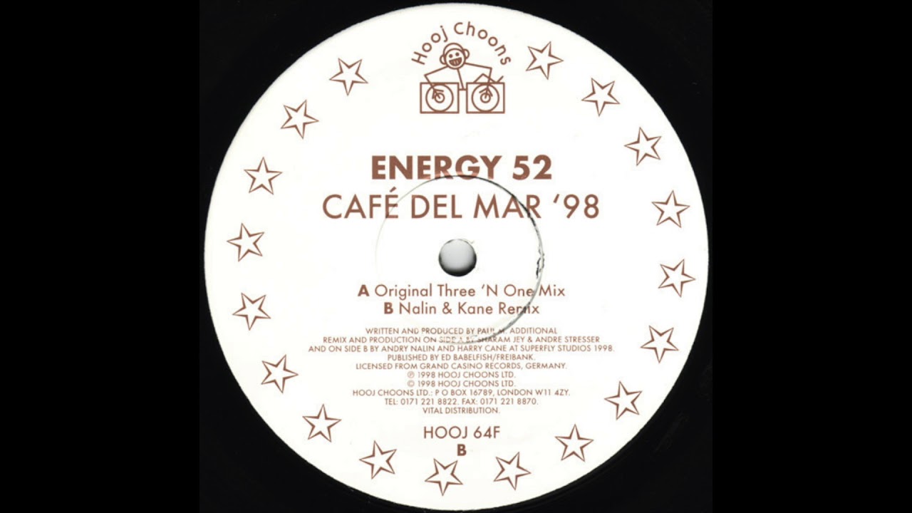 Cafe Del Mar Energy 52 Three N One