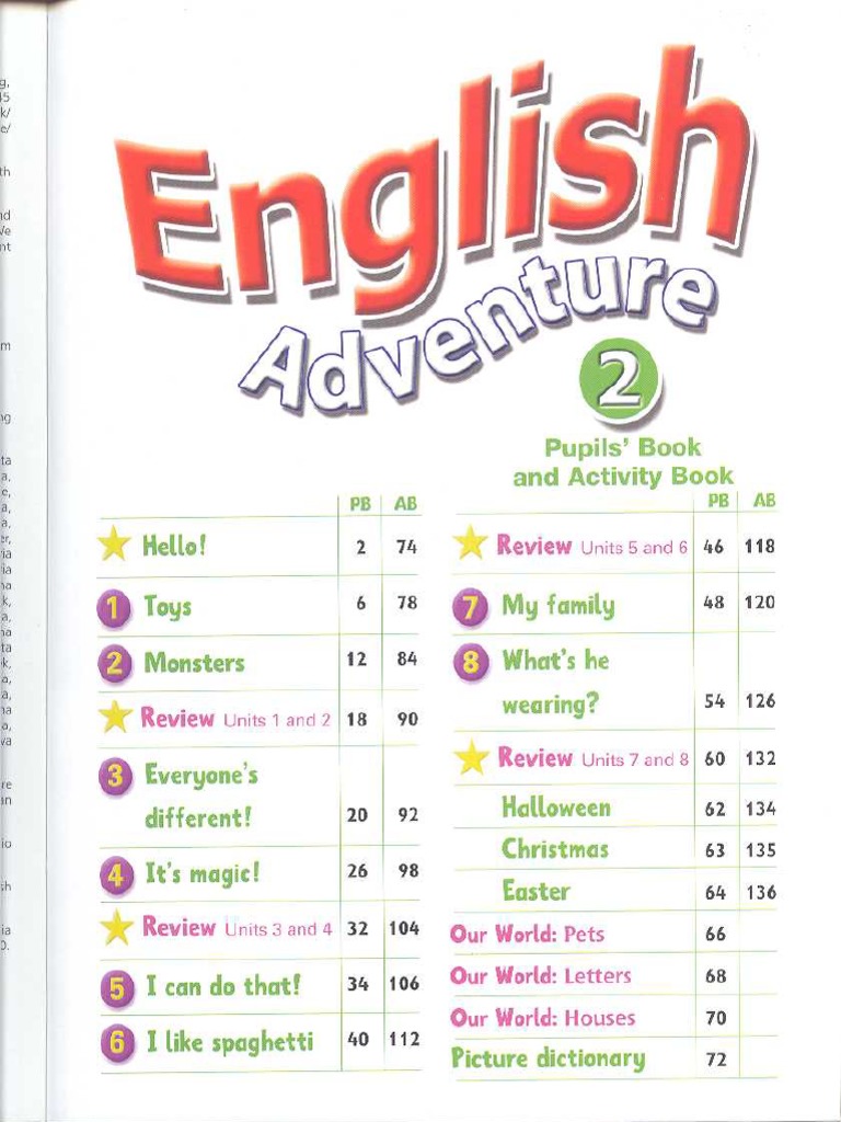 English Adventure 2-Pupils Book and Activity Book | PDF New English Adventure 2 Pdf