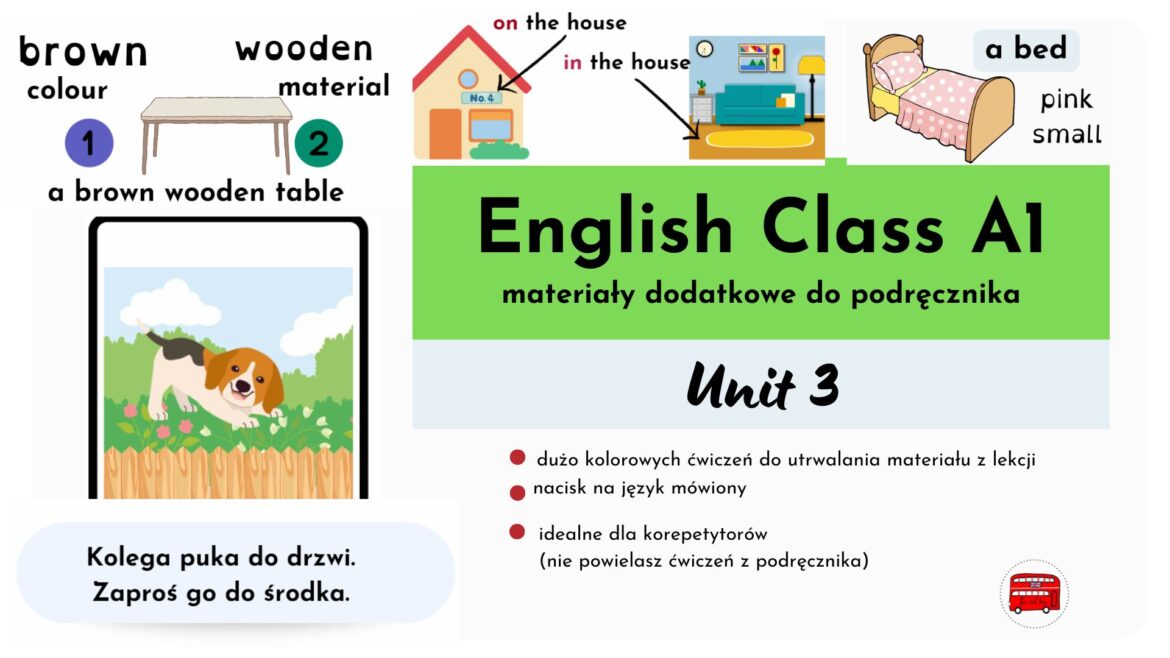 English Class A1 Unit 3