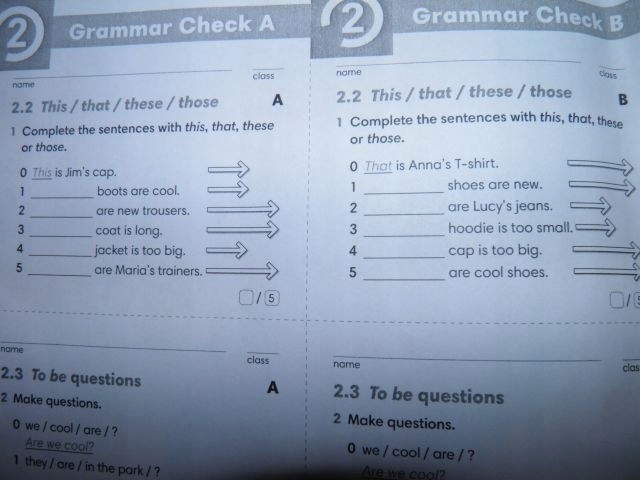 English Class A1.TESTY,SKILLSY,odpowiedzi! - 7525626067 - oficjalne Unit 1 Test A Odpowiedzi