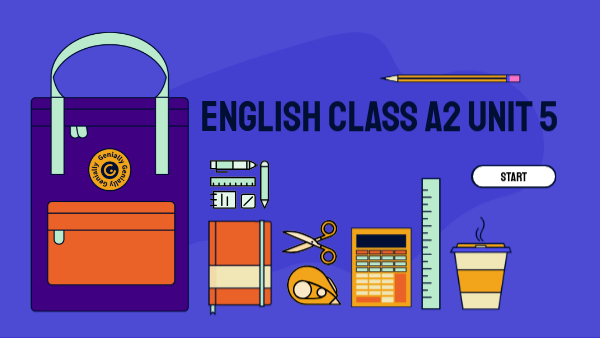 English Class A2 Unit 5 | Genially English Class A2 Unit 5