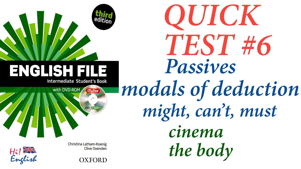 English File Intermediate Test Unit 6