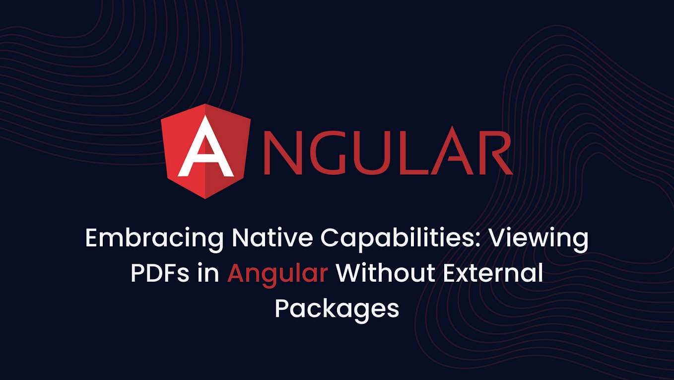 Enhancing Document Display in Angular 16: A Guide to Integrating Pdf.js Komplett Plus 4 Pdf