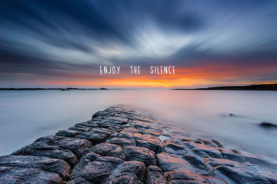 Enjoy the Silence - Inspirational Artwork from Hello Inspiration Enjoy The Silence Co To Znaczy