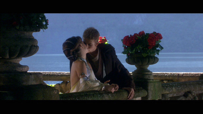 Star Wars Anakin And Padme Kiss