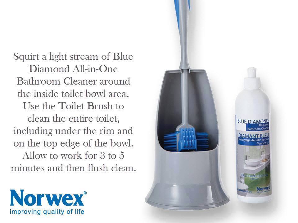 Ergonomic Toilet Brush Instructions | Sustainable Suburbia How Many Bristles On Norwex Toilet Brush