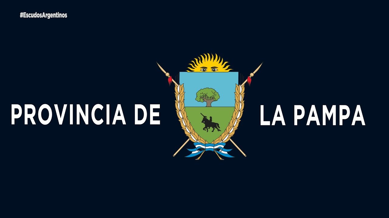 ESCUDO DE LA PAMPA - YouTube La Pampa Argentina El Salvador