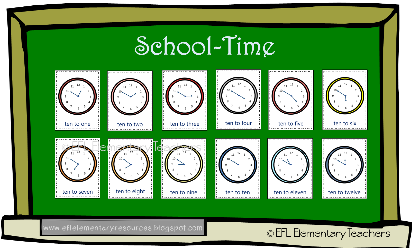 ESL Telling the Time Flashcards | Esl learners, Esl, Flashcards Telling The Time Flashcards Pdf