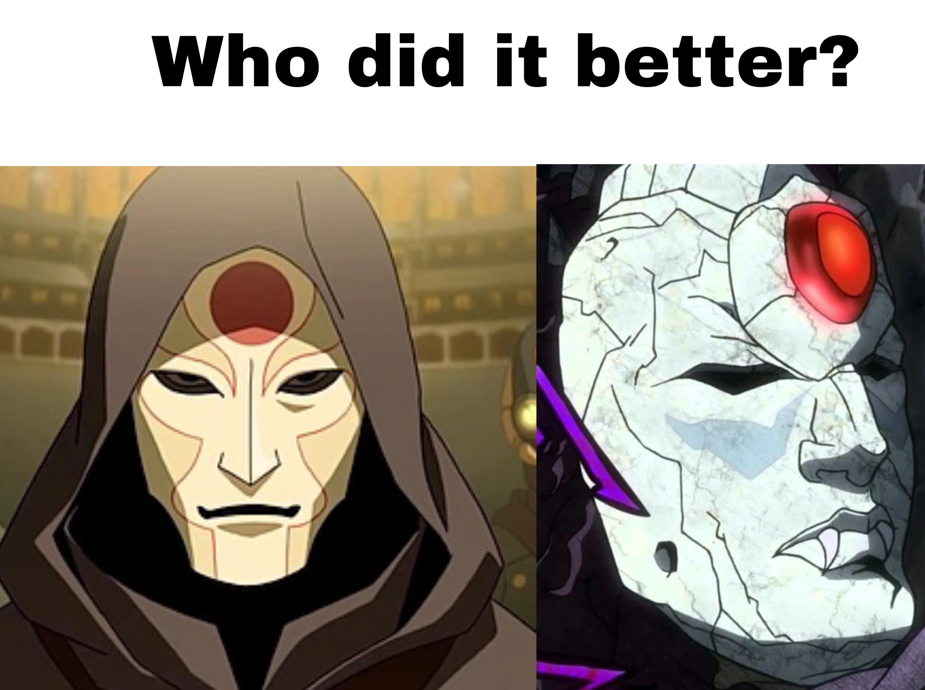 Everything is a JoJo reference! : r/AvatarMemes Everything Is A Jojo Reference