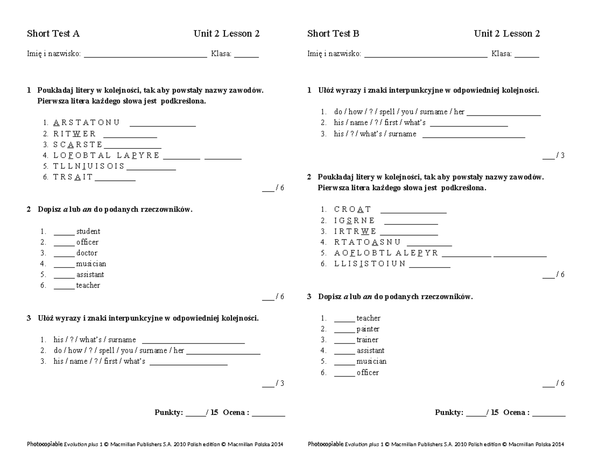 Evolution Plus Klasa 4 Odpowiedzi