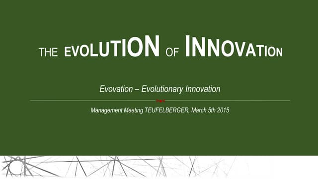 Evovation - Evolutionary Innovation | PPT Non Segmentation Allows For Evolutionary Innovation In Body Form