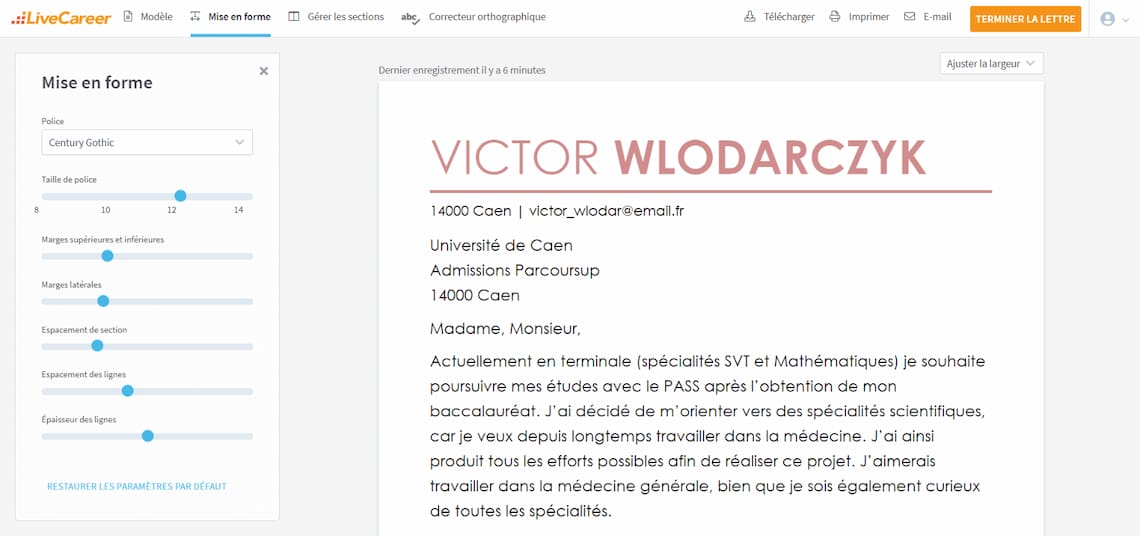 Exemple de lettre de motivation PASS et LAS pour Parcoursup Lettre De Motivation Parcoursup Fac De Medecine
