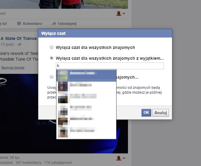 Jak Wylaczyc Czat Na Fb W Telefonie