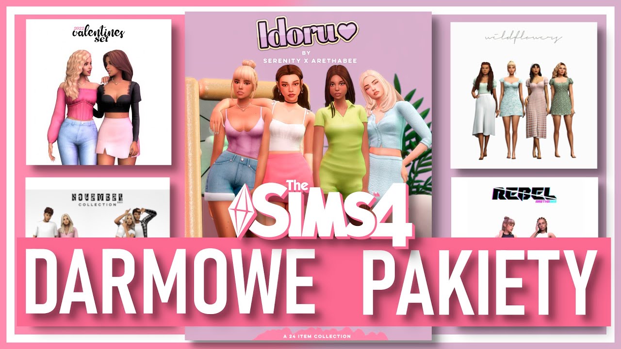 FAJNE mody MAXIS MATCH do THE SIMS 4 😅 - YouTube Mody Do The Sims 4 Maxis Match