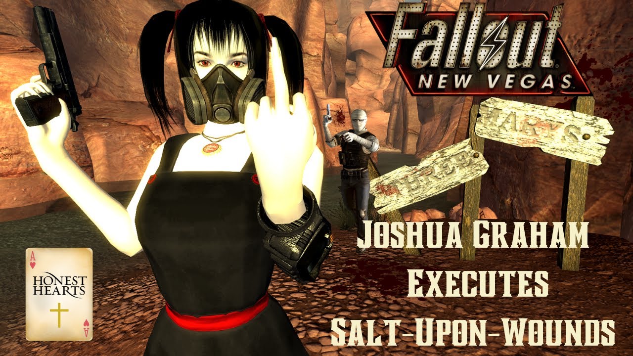 Fallout New Vegas: Joshua Graham Executes Salt Upon Wounds - YouTube Fallout New Vegas Salt Upon Wounds