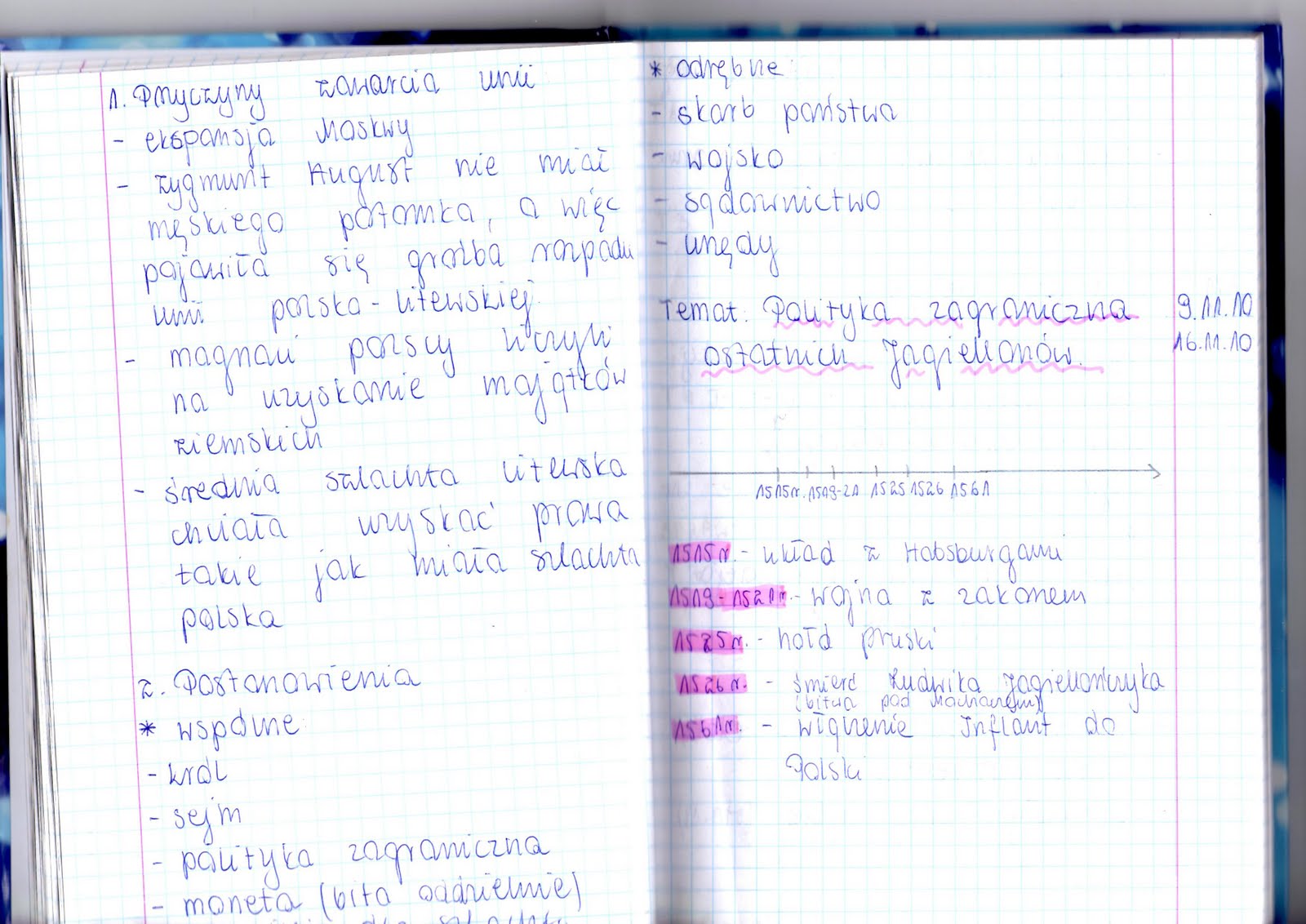 Fantastyczna biologiczno-chemiczna:): Notatki z historii Notatki Z Historii Klasa 6