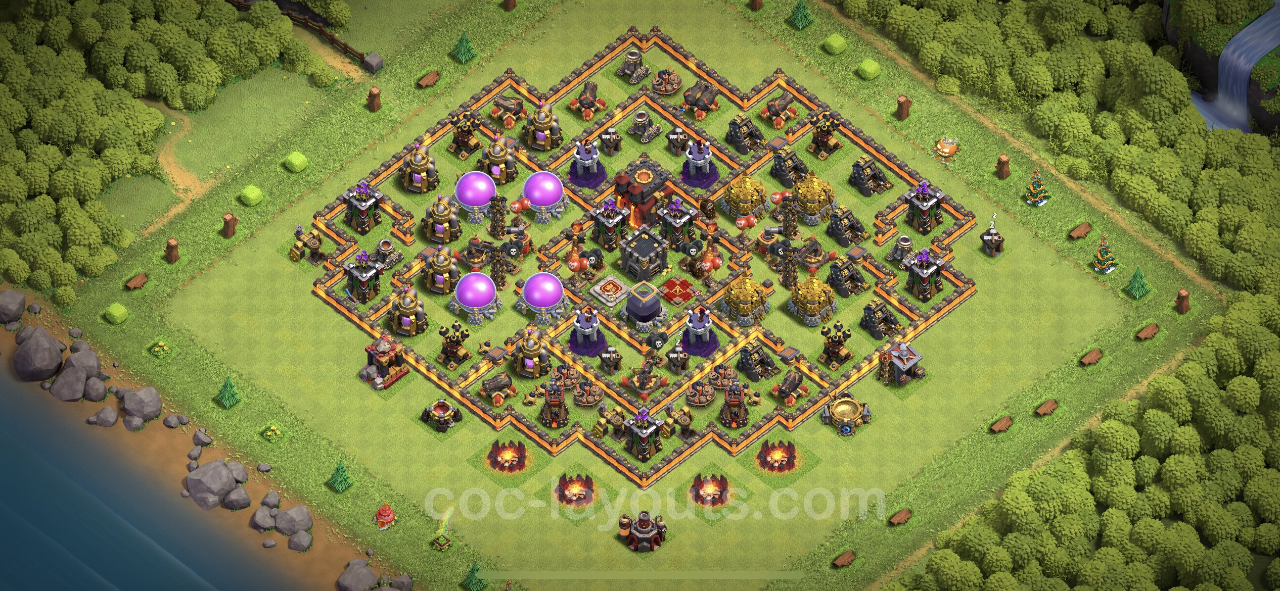 Clash Of Clans Th10 Base