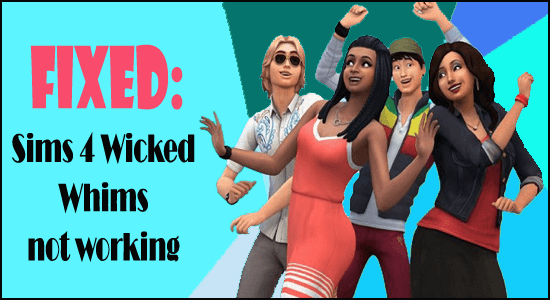 Fatal error wicked whims sims 4 - Исправление ошибок и поиск The Sims 4 Whims Not Showing