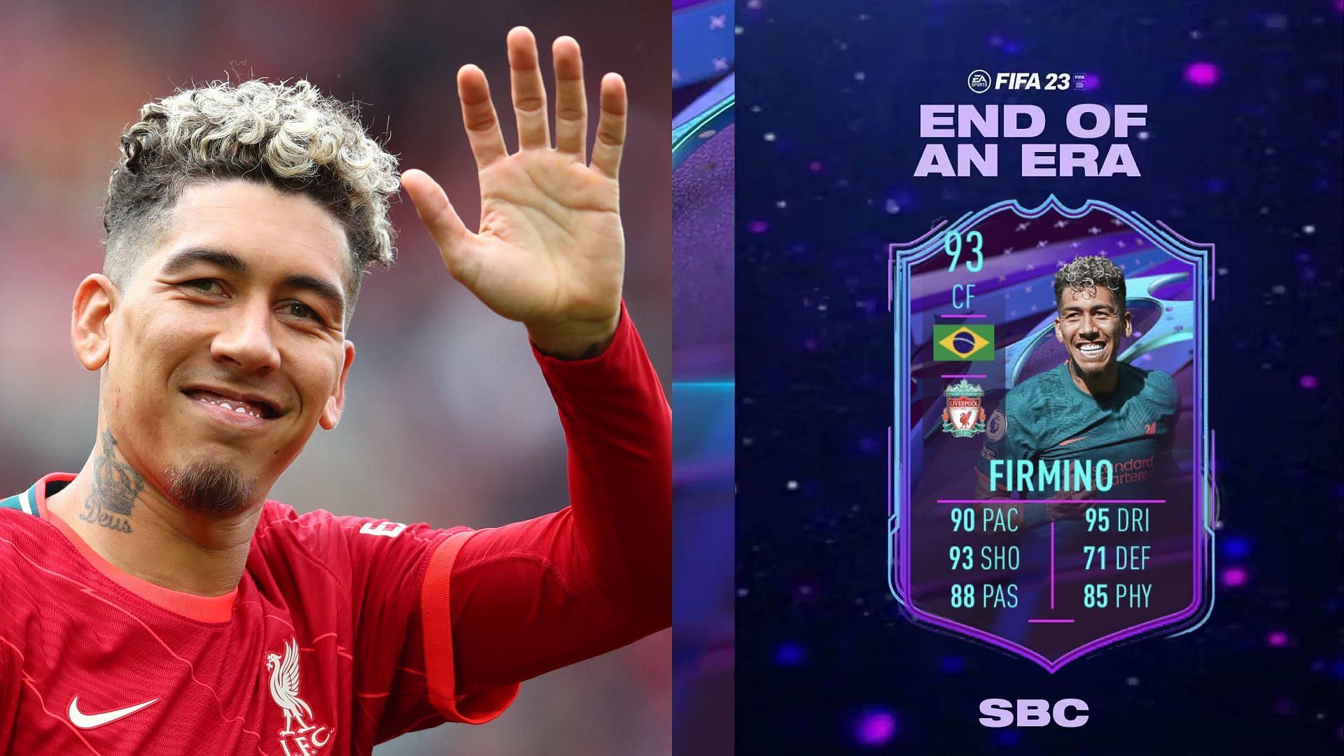 FIFA 23 End of an Era Roberto Firmino SBC - How to complete, estimated Fifa End Of An Era Cards