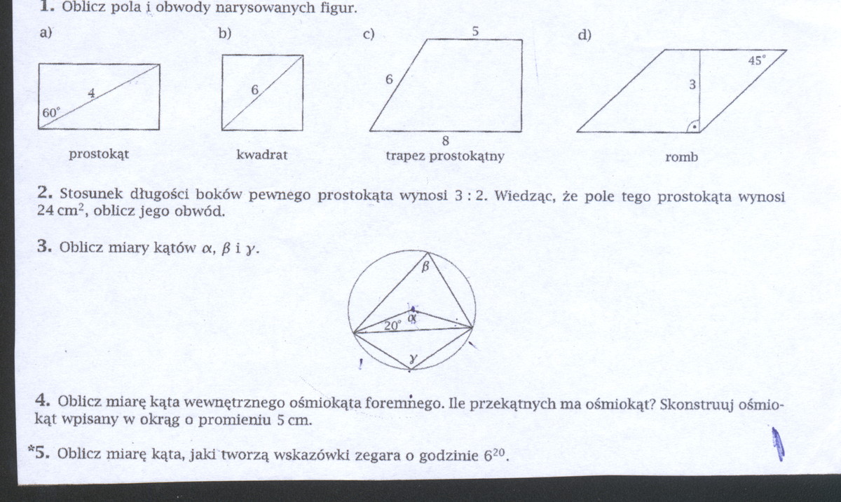 Figury Geometryczne Klasa 5 Sprawdzian Pdf Nowa Era