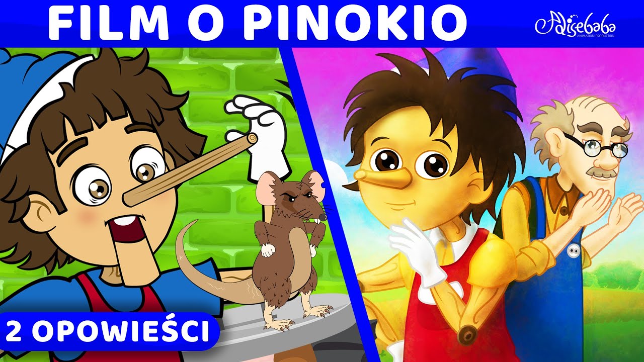 Film o Pinokio | Bajki po Polsku | Bajka i opowiadania na Dobranoc Pokoje Gościnne Bajka Bożena Jankowska