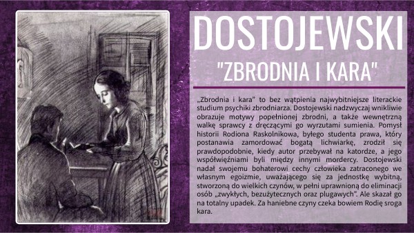 FIODOR DOSTOJEWSKI "ZBRODNIA I KARA" Zbrodnia I Kara Ostatni Dzwonek